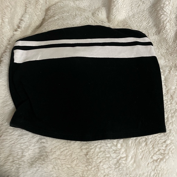 White stripe tube top crop - Picture 4 of 8